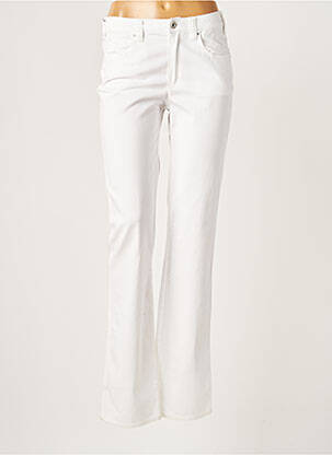 Pantalon droit blanc ARMANI pour femme