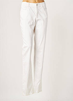 Pantalon flare blanc ARMANI pour femme