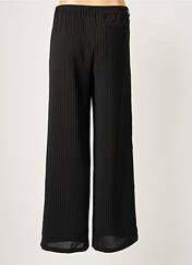 Pantalon large noir ZYGA pour femme seconde vue