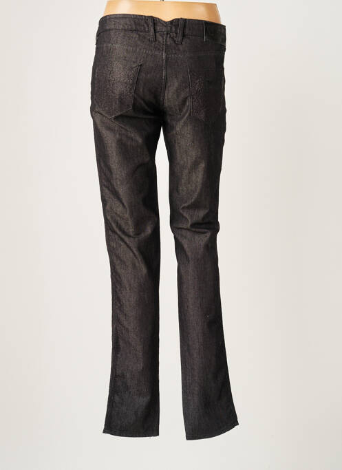 Jeans coupe slim noir ARMANI pour femme