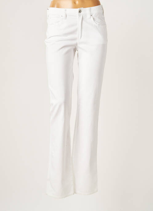 Pantalon droit blanc ARMANI pour femme