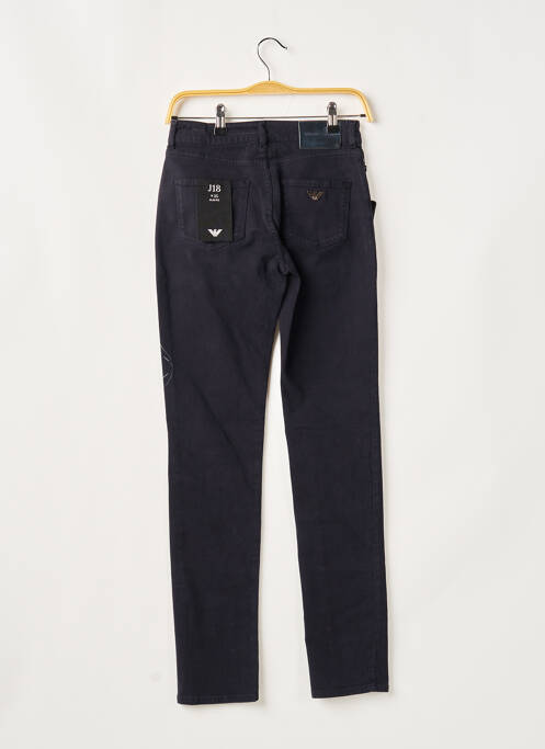 Pantalon slim bleu EMPORIO ARMANI pour femme