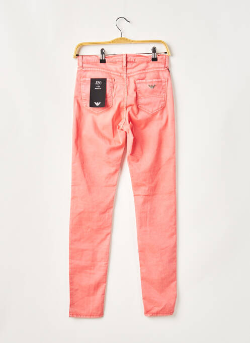 Pantalon slim rouge EMPORIO ARMANI pour femme