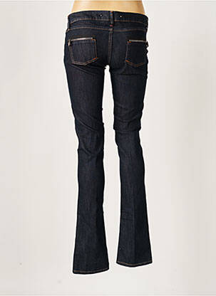 Jeans coupe slim broderie rivets taille basse bleu BARBARA BUI femme