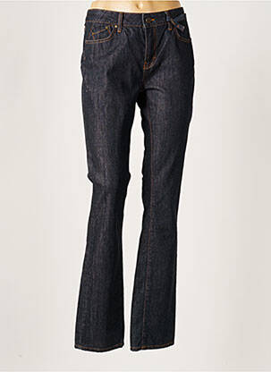 Jeans coupe droite broderie rivets taille normale bleu CORLEONE femme