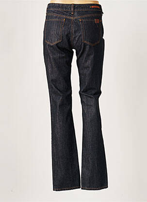 Jeans coupe droite broderie rivets taille normale bleu CORLEONE femme
