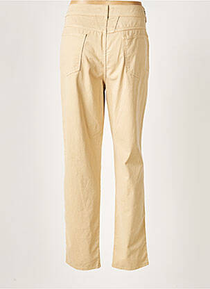 Pantalon droit stretch taille normale beige CLOSED femme