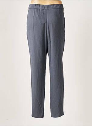 Pantalon droit tissage crêpe taille normale gris FABIANA FILIPPI femme