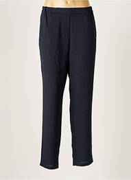 Pantalon droit taille élastique taille normale bleu ZYGA femme