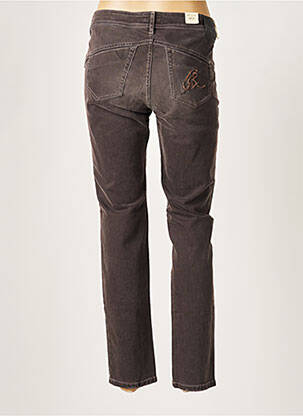 Jeans coupe slim broderie rivets taille normale gris CERRUTI 1881 femme