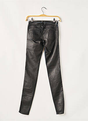 Pantalon slim tissage enduit taille normale noir CLOSED femme