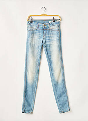 Jeans coupe slim slim taille basse bleu CLOSED femme