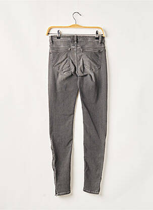 Jeans coupe slim broderie rivets taille normale gris CLOSED femme