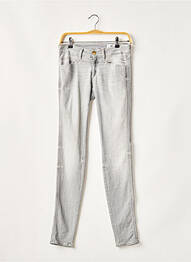 Jeans coupe slim slim taille normale gris CLOSED femme