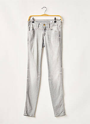 Jeans coupe slim slim taille normale gris CLOSED femme