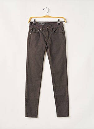 Pantalon slim stretch taille normale gris RALPH LAUREN femme