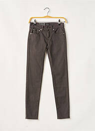 Pantalon slim broderie rivets taille normale gris RALPH LAUREN femme