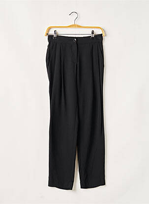 Pantalon chino fermeture zippée sous rabat boutonné taille normale noir PATRIZIA PEPE femme