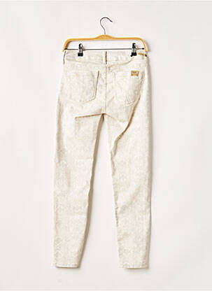 Pantalon slim stretch taille normale beige CORLEONE femme