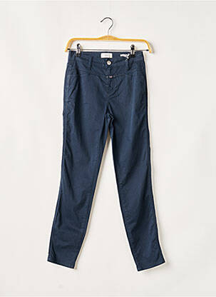 Pantalon slim stretch taille haute bleu CLOSED femme