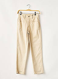 Pantalon slim stretch taille normale beige CLOSED femme
