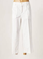 Pantalon droit blanc CLOSED pour femme seconde vue