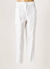 Pantalon droit blanc ZYGA pour femme seconde vue