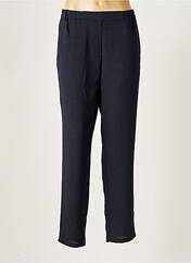 Pantalon droit bleu ZYGA pour femme seconde vue