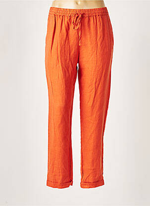 Pantalon droit orange HARRIS WILSON pour femme