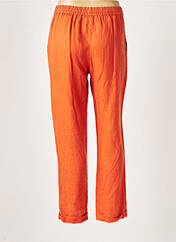 Pantalon droit orange HARRIS WILSON pour femme seconde vue