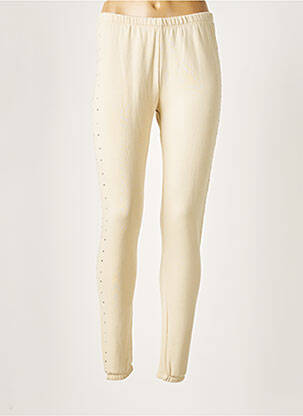 Pantalon slim beige WILDFOX pour femme