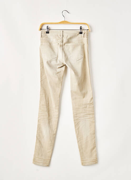 Jeans coupe slim beige CLOSED pour femme
