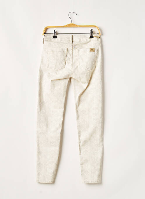 Pantalon slim beige CORLEONE pour femme