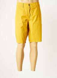 Bermuda coupe droite taille normale jaune SERGE BLANCO homme