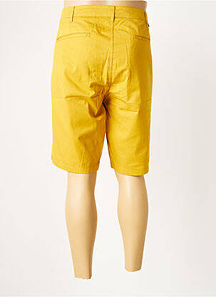 Bermuda coupe droite taille normale jaune SERGE BLANCO homme
