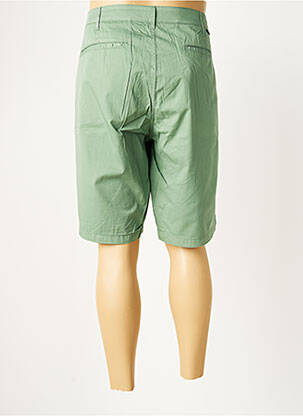 Bermuda coupe droite taille normale vert SERGE BLANCO homme