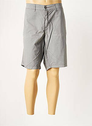 Bermuda coupe droite taille normale gris SERGE BLANCO homme