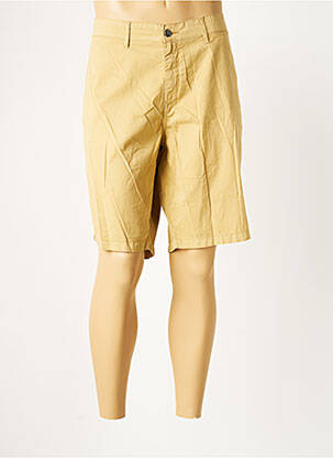 Bermuda coupe droite taille normale beige SERGE BLANCO homme