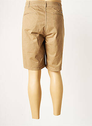 Bermuda coupe droite taille normale beige SERGE BLANCO homme