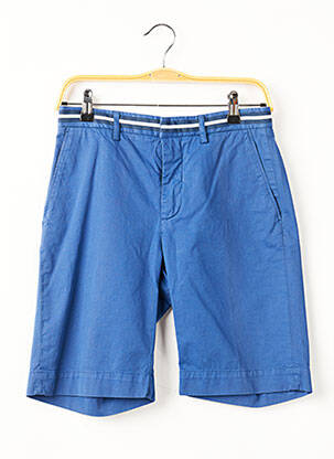 Bermuda coupe droite taille normale bleu HACKETT homme