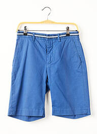 Bermuda coupe droite taille normale bleu HACKETT homme
