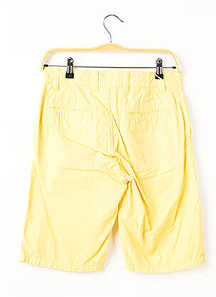 Bermuda coupe droite taille normale jaune BLUE LEMON homme