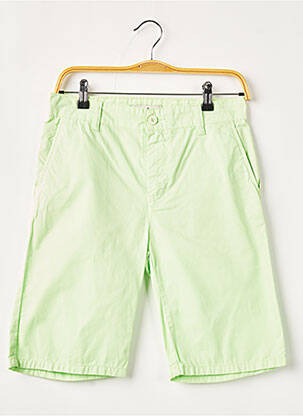 Bermuda coupe droite taille normale vert BLUE LEMON homme