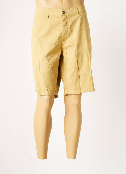 Bermuda coupe droite taille normale beige SERGE BLANCO homme