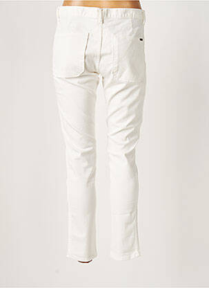 Pantalon 7/8 stretch taille normale beige ACQUAVERDE femme