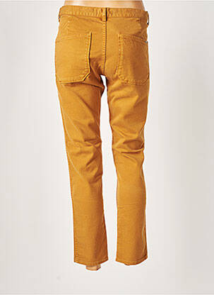 Pantalon 7/8 stretch taille normale marron ACQUAVERDE femme