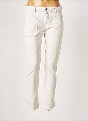Pantalon 7/8 stretch taille normale gris ACQUAVERDE femme
