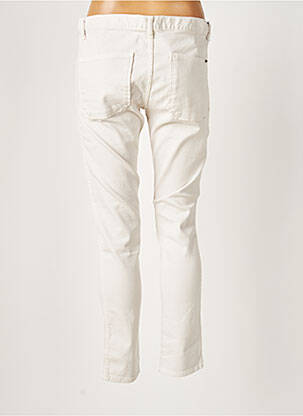 Pantalon 7/8 stretch taille normale gris ACQUAVERDE femme