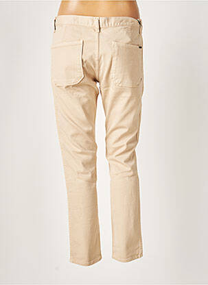Pantalon 7/8 stretch taille normale beige ACQUAVERDE femme