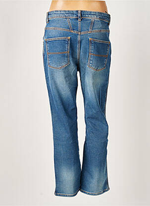 Jeans coupe droite stretch taille normale bleu ACQUAVERDE femme